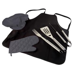 Oniva BBQ Tote Pro Grill Set Polyester Apron 29 in. L X 24 in. W 1 pc