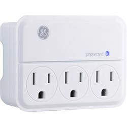 GE Grounded 3 outlets Outlet Tap Surge Protection 1 pk