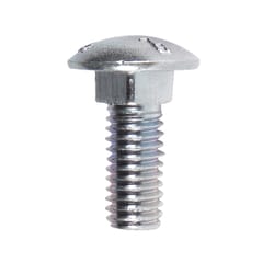 HILLMAN 3/8 in. X 1 in. L Zinc-Plated Steel Carriage Bolt 100 pk