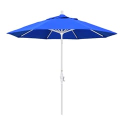 California Umbrella Golden State Series 9 ft. Tiltable Pacific Blue Market Umbrella