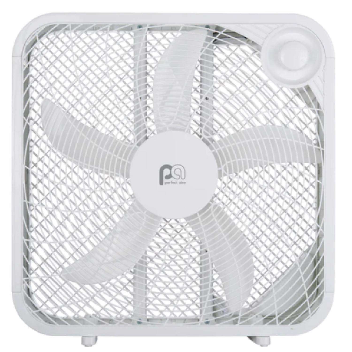 Perfect Aire 20 in. H 3 speed Box Fan Ace Hardware