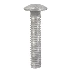 Hillman 3/8 in. X 2 in. L Hot Dipped Galvanized Steel Carriage Bolt 100 pk