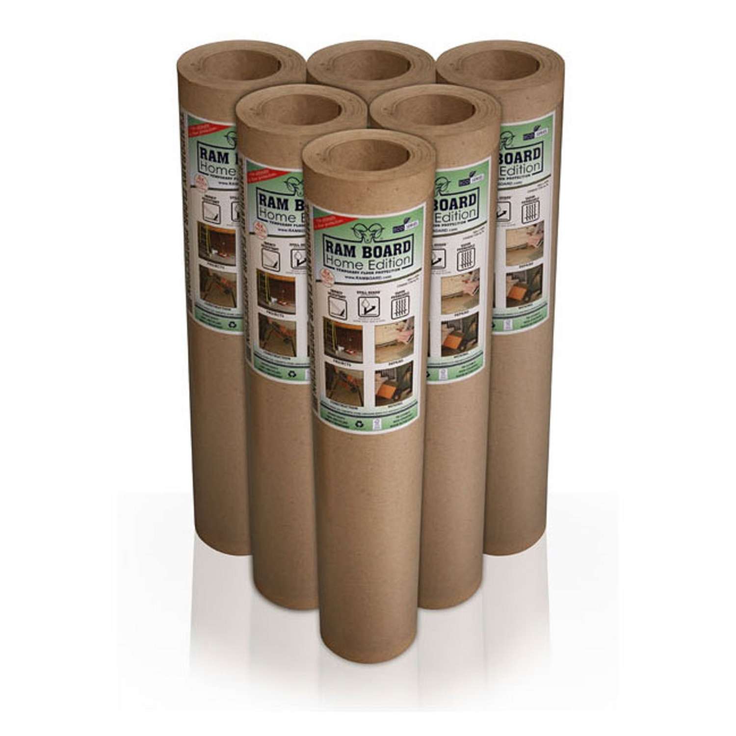 Ram Board Home Edition Builder's Floor Paper 36 inch W X 50 foot L