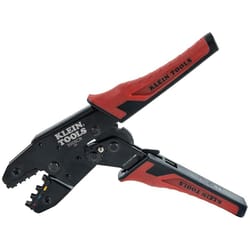 Klein Tools 10-22 AWG 9 in. L Ratcheting Crimper