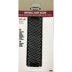 Hyde Carbon Steel Drywall Rasp Blades 6 in. L