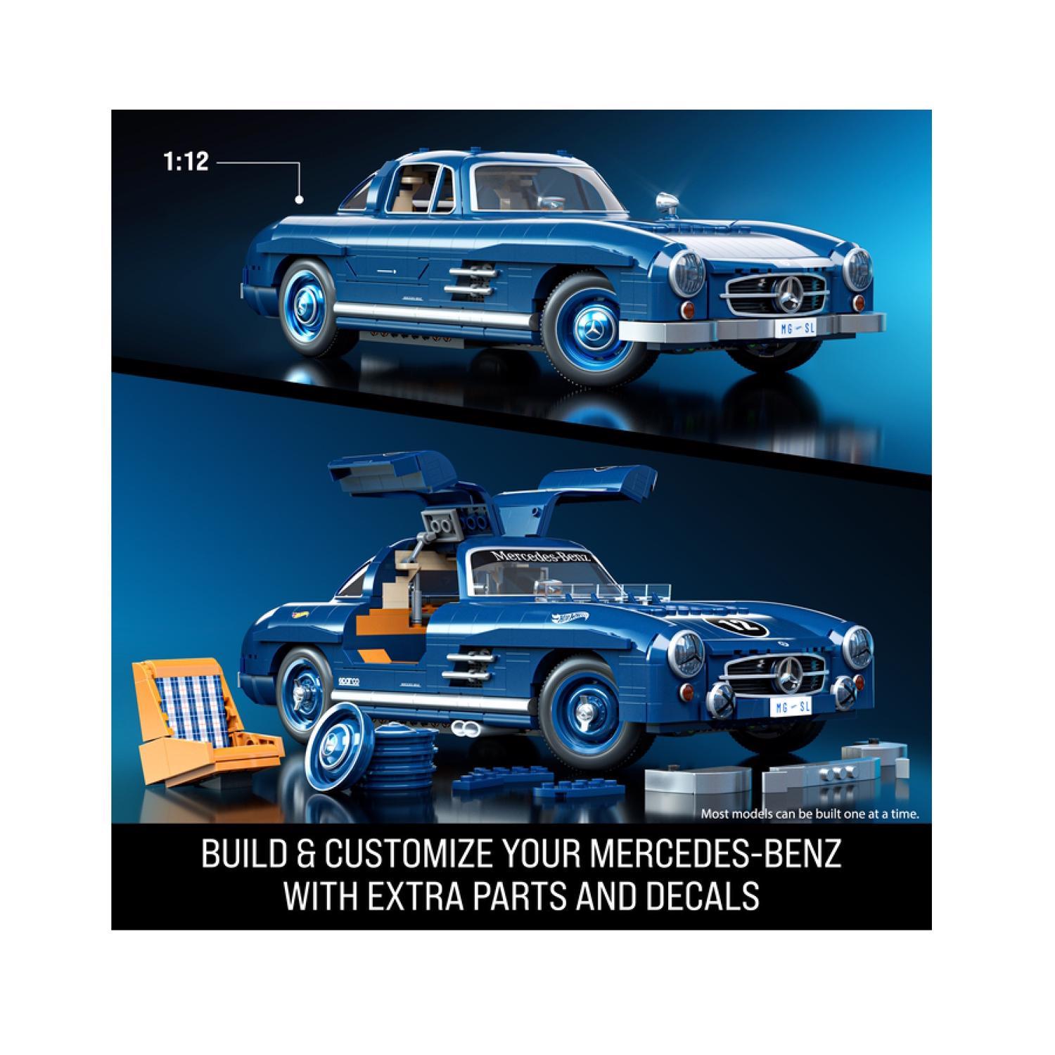 Hot Wheels Mega Premium Mercedes-Benz Building Set 1600 pc