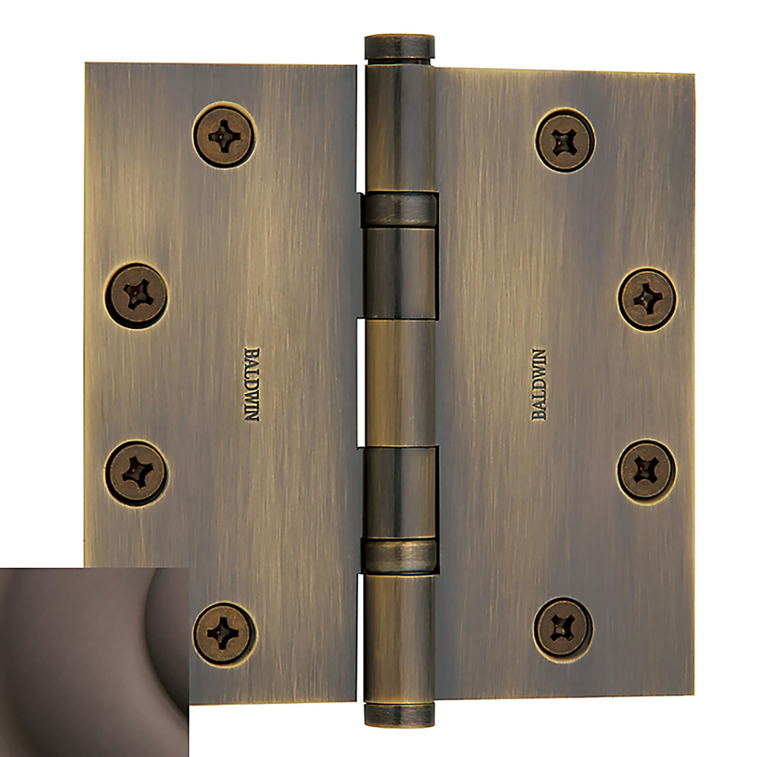 Baldwin Estate 4-1/2 in. L Venetian Bronze Door Hinge 1 pk - Ace Hardware