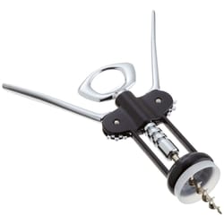 Good Cook Black/Silver Steel Corkscrew