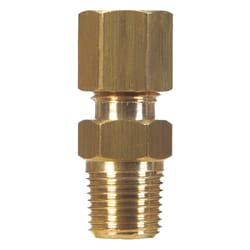 JMF Company 5/8 in. Compression X 1/2 in. D Male Brass Connector