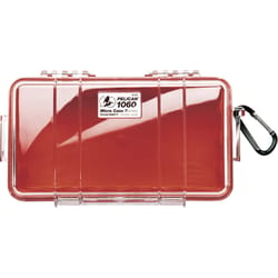 Pelican Clear/Red Micro Case For Smartphones