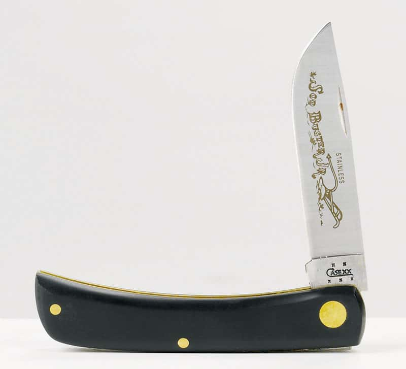 Case Sod Buster Jr Black Stainless Steel Pocket Knife - Ace Hardware