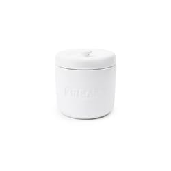 Fox Run White Porcelain Grease Storage Container