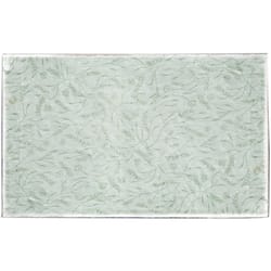 Cozy Living 33 in. W X 21 in. L Gray Prairie Wildflowers Polyester Accent Rug