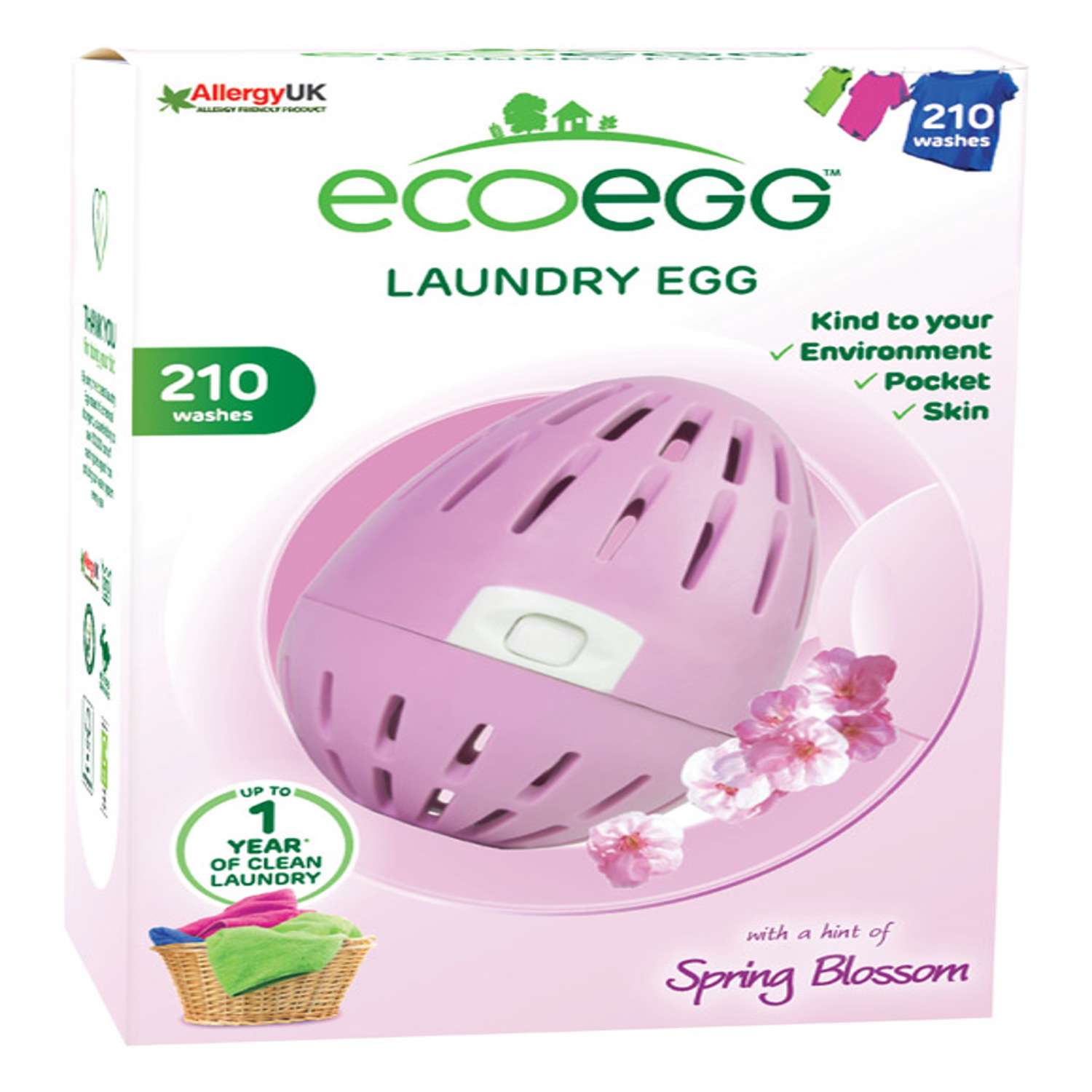 Ecoegg Spring Blossom Scent Laundry Egg Pellet 1 pk Ace Hardware
