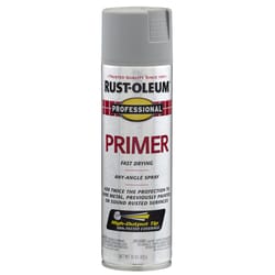 Rust-Oleum Professional Flat Gray Primer Spray 15 oz