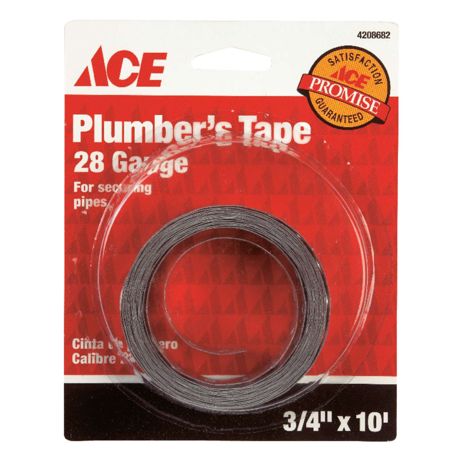 Ace 10 ft. Galvanized Galvanized Steel Hanger Strap Ace Hardware
