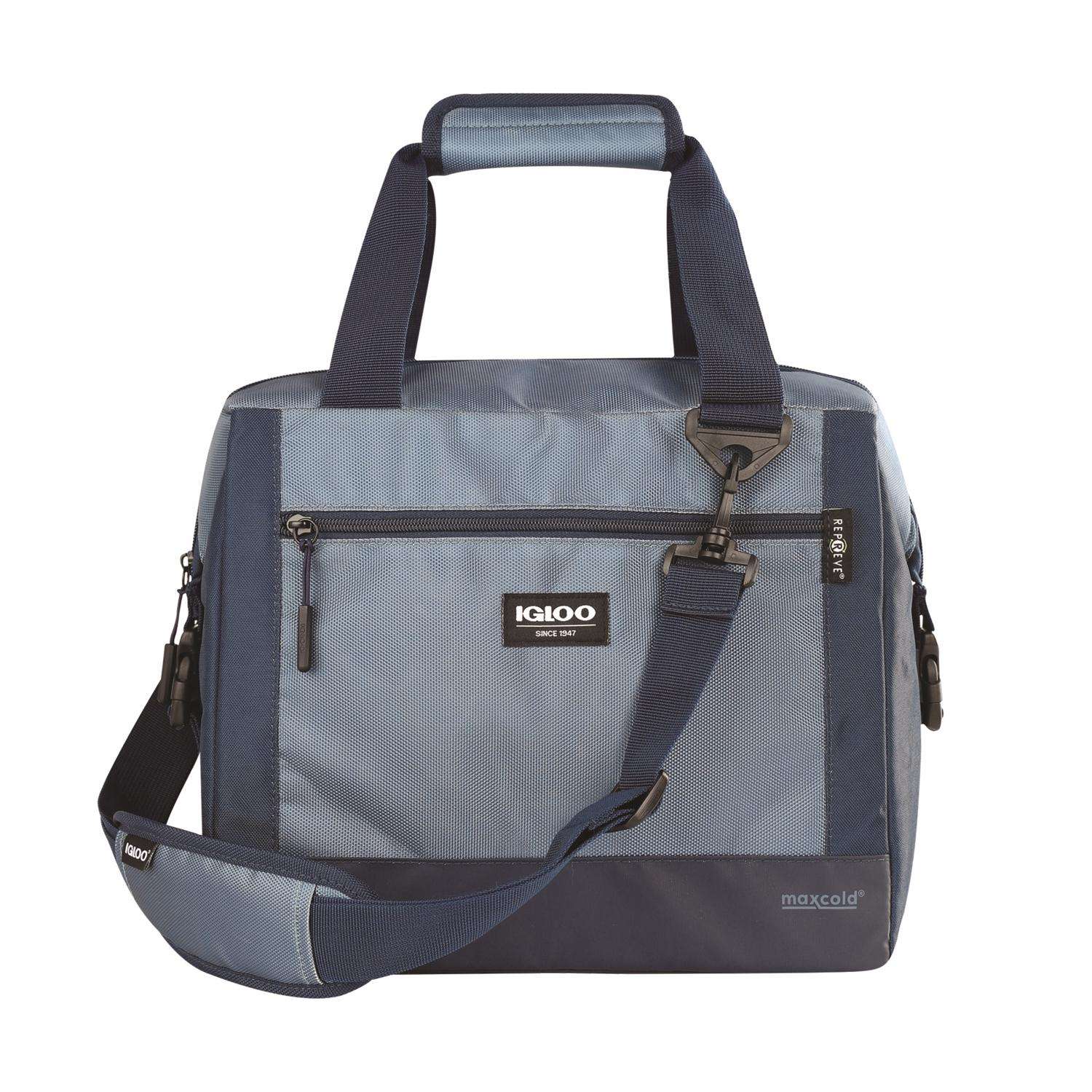 Igloo MaxCold Blue 36 cans Lunch Bag Cooler Ace Hardware