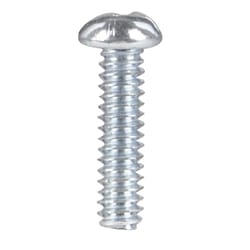 HILLMAN No. 10-24 Ga. X 3/4 in. L Combination Round Head Zinc-Plated Steel Machine Screws 100 pk
