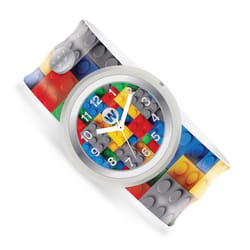 Watchitude Child's Build Up Multicolored Analog Watch Silicone Water Resistant One Size Fits Most