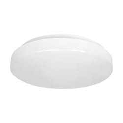 Satco Nuvo 13.78 in. H X 3.27 in. W X 13.78 in. L White LED Ceiling Light Fixture