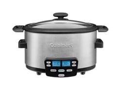 Hamilton Beach Stay or Go 6 qt Black Metal Slow Cooker - Ace Hardware