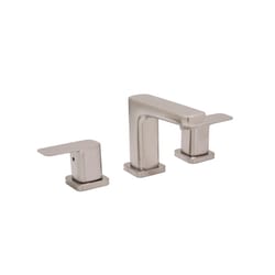 Huntington Brass Sevaun Satin Nickel Contemporary Widespread Bathroom Sink Faucet 8 in.