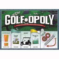 Late for the Sky Golf-Opoly Board Game Multicolored