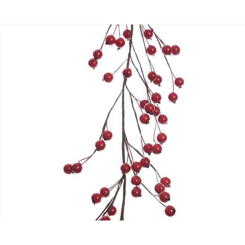 Everlands Red Berry Garland - Ace Hardware