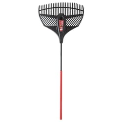 ACE 69.5 in. 26 Tine Poly Rake Steel Handle