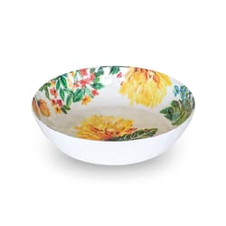 TarHong 37 oz Multicolored Melamine Garden Floral Bowl 1 pc