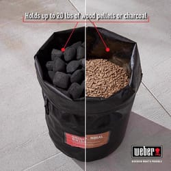 Weber Polyester Charcoal Storage Bag 18.8 in. L X 11.8 in. W For Weber