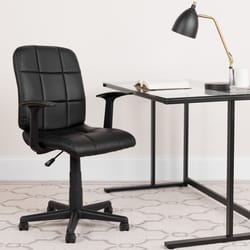 Flash Furniture Black Vinyl Office Chair