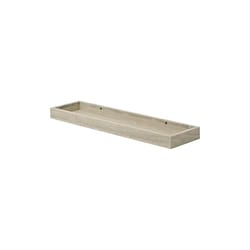 Dolle Loggia 1.6 in. H X 23.6 in. W X 5.9 in. D Oak Wood Floating Shelf