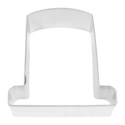 R&M International Corp International Corp 2 in. W X 3 in. L Tombstone Cookie Cutter Silver 1 pc
