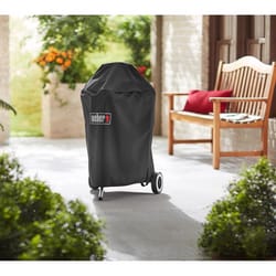 Weber Black Grill Cover For 18in Charcoal Grills excluding Jumbo Joe