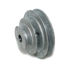 Chicago Die Cast 2 / 3 / 4 in. D X 5/8 in. D Zinc V-Groove 3-Step Pulley