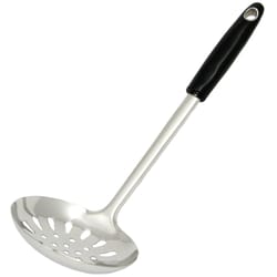 Chef Craft Black/Silver Stainless Steel Skimmer