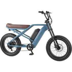 Retrospec Valen Rev 2 Unisex Electric Bicycle Matte Blue