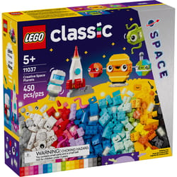 LEGO Classic LEGO Classic Creative Space Planets Multicolor 450 pc