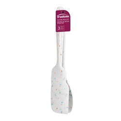 Trudeau White Silicone Spatula Set