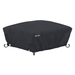 Classic Accessories 12 in. H X 36 in. W X 36 in. L Black Polyester Fire Pit Cover