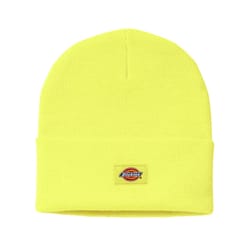 Dickies Cuffed Knit Beanie Neon Yellow One Size Fits Most