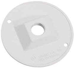 Sigma Engineered Solutions Round Die-Cast Metal 4.13 in. H X 4.13 in. W Lampholder Cover