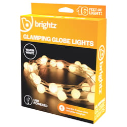 Brightz LED String Lights Warm White 16.4 ft. 50 lights