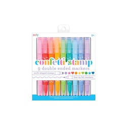 Ooly Assorted Felt Tip Markers 9 pk