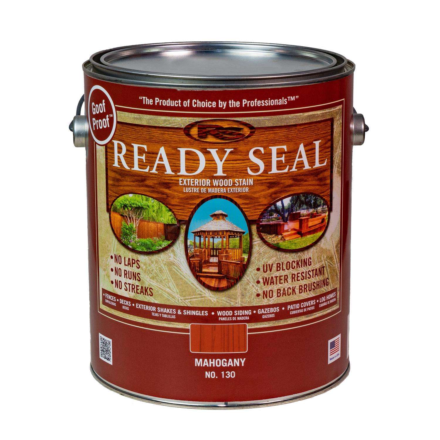 Ready Seal Goof Proof SemiTransparent Mahogany OilBased