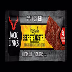 Jack Link's Teriyaki Beef Strips 0.9 oz Packet