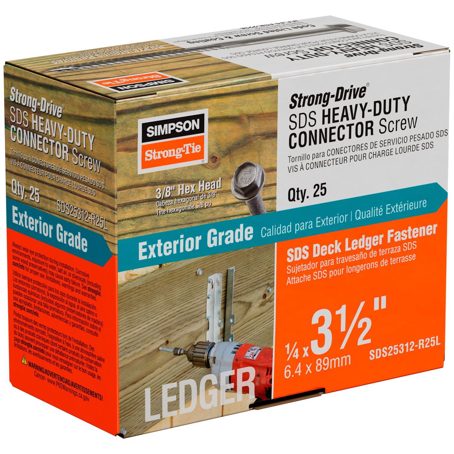 Simpson Strong-Tie Strong-Drive No. 3 Sizes X 3-1/2 in. L