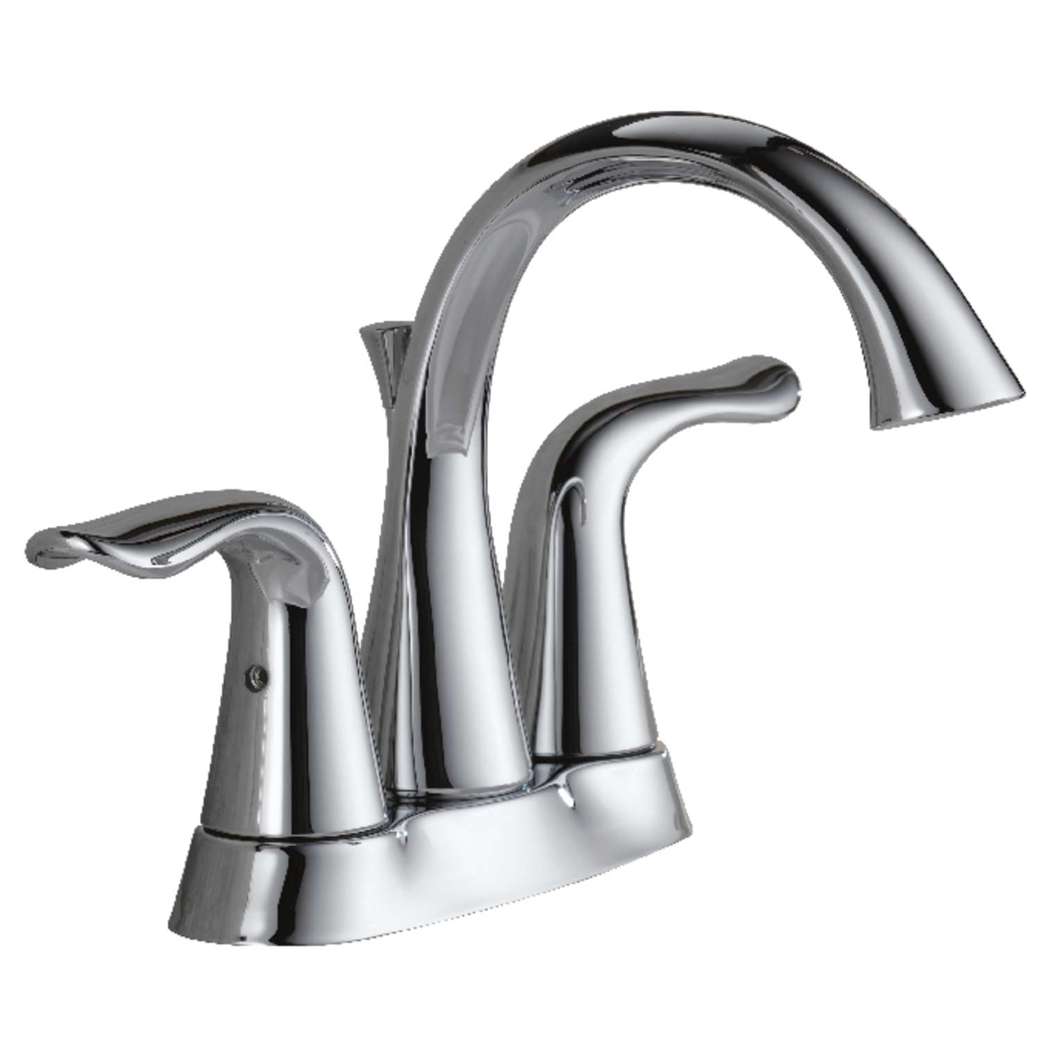 Delta Lahara Chrome Two Handle Lavatory Faucet 4 in. Ace Hardware