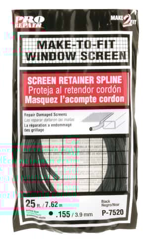 Prime-Line 0.16 in. D X 300 in. L Screen Spline Prime-Line 0.16 in. D X 300 in. L Screen Spline